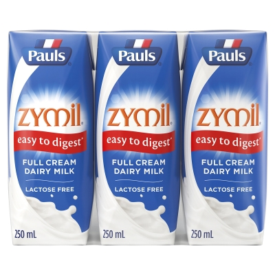 Pauls Milk Zymil UHT 3 x 250ml