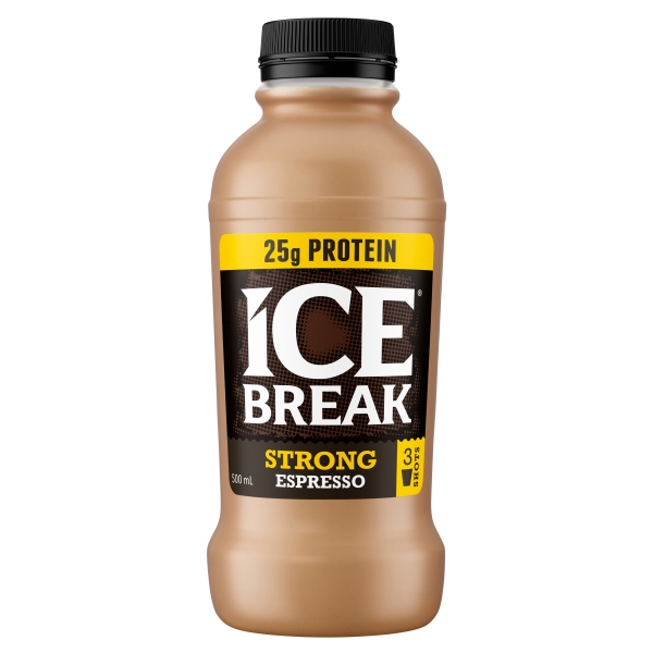 Ice Break Coffee Strong Espresso Protein 500ml
