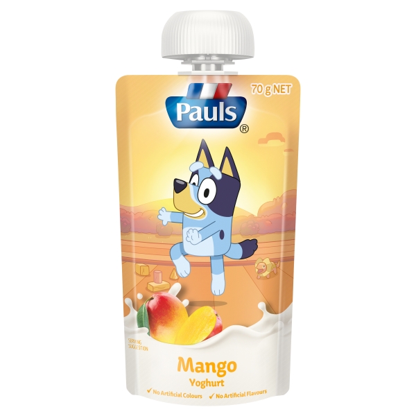 Pauls Yoghurt Squeeze Kids Mango 70g
