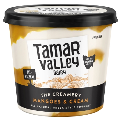 Tamar Valley Yoghurt Mangoes & Cream 700g
