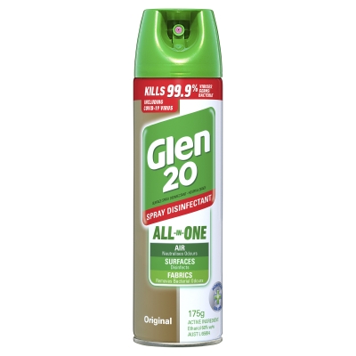 Glen 20 All In One Disinfectant Spray Original Scent 175g