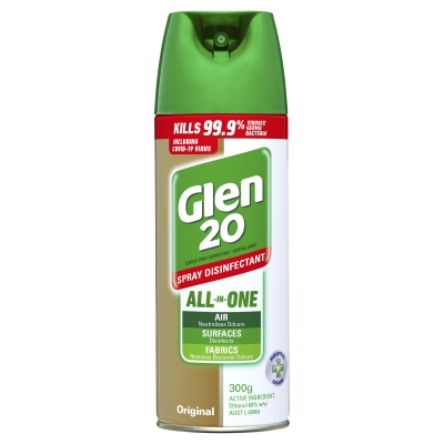 Glen 20 All In One Disinfectant Spray Original Scent 300g