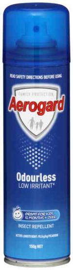 Aerogard Aerosol Low Scent 150g