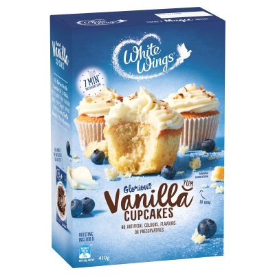 White Wings Vanilla Cupcakes Mix 410g