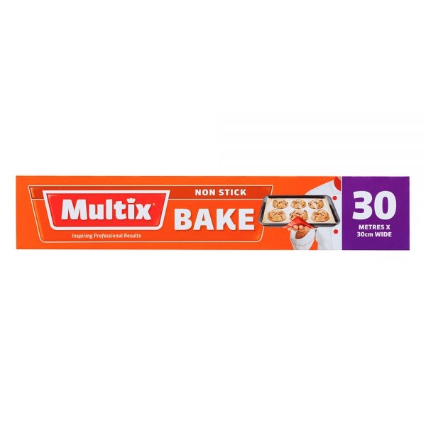 Multix Non Stick Baking Paper 30cm x 30m