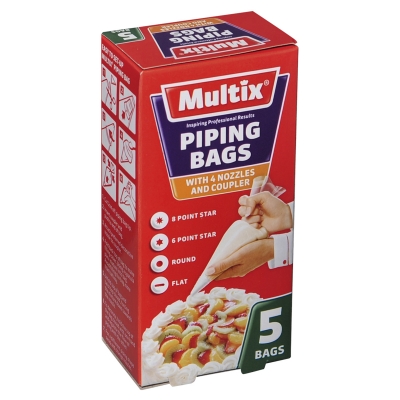 Multix Piping Bag 5 Pack