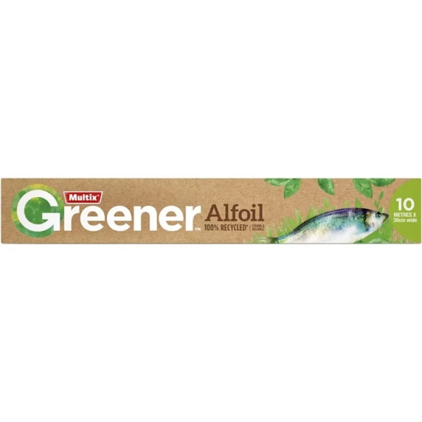 Multix Greener 100% Recycled Alfoil 10m x 30cm