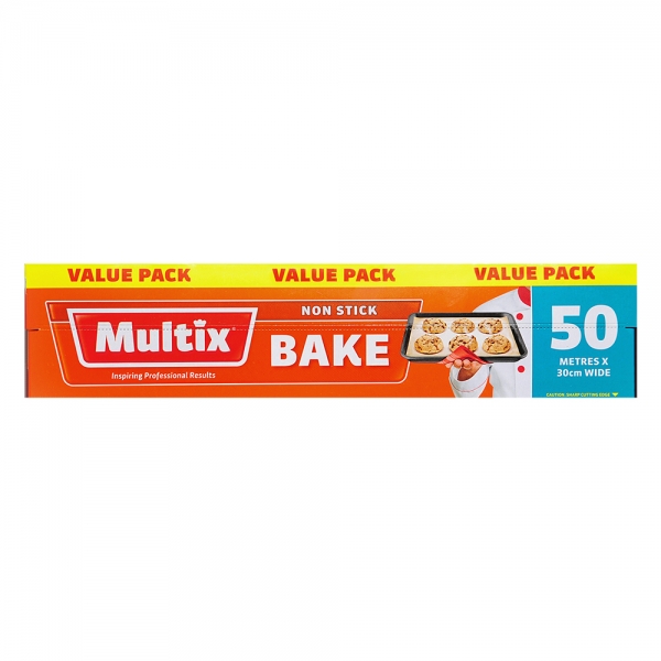 Multix Non Stick Baking Paper 30cm x 50m