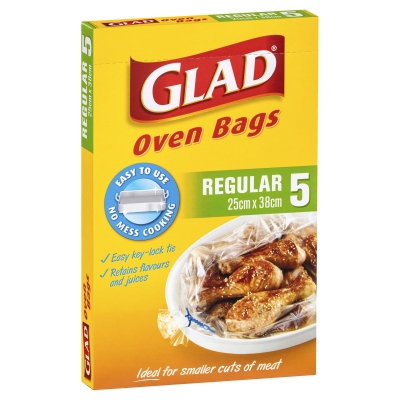Glad Oven Bags Regular 5 Pack