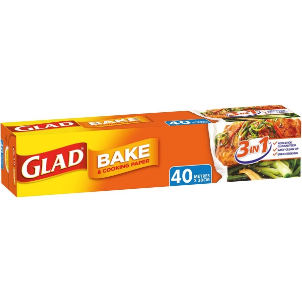 Glad Baking Paper 30cm x 40m