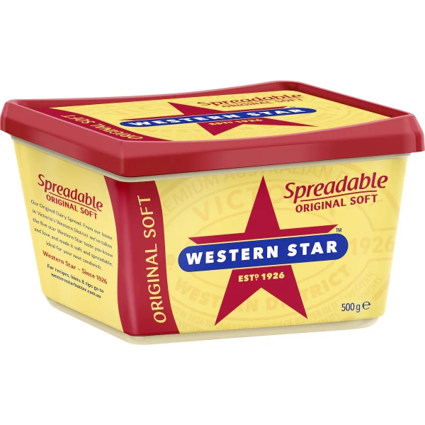 Western Star Spreadable Tub 500g