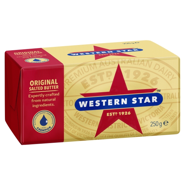 Western Star Butter Pat 250g