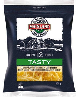 Mainland Cheese Tasty Grated 200g