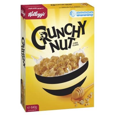 Kellogg's Crunchy Nut Corn Flakes 640g