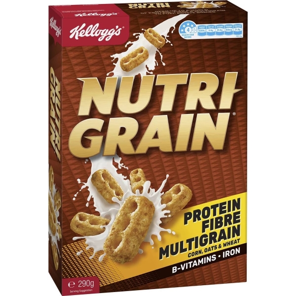 Kellogg's Nutri-Grain Cereal 290g
