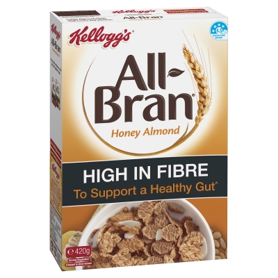 Kellogg's All Bran Honey Almond 420g