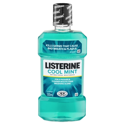 Listerine Mouthwash Cool Mint 500ml