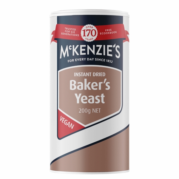 McKenzie's Baker's Yeast Dried 200g