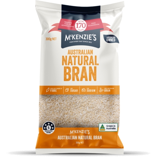 McKenzie's Natural Unprocessed Bran 300g