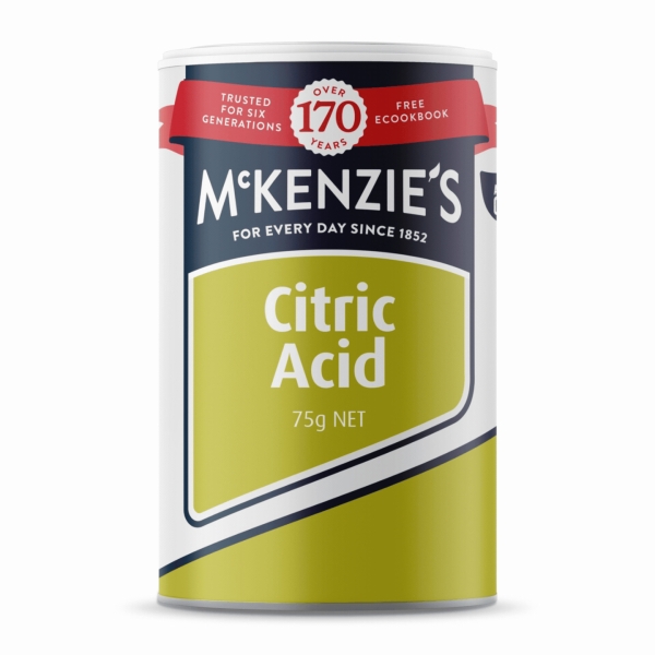 McKenzie's Citric Acid 75g