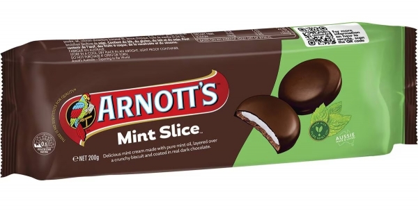 Arnott's Biscuits Mint Slice 200g
