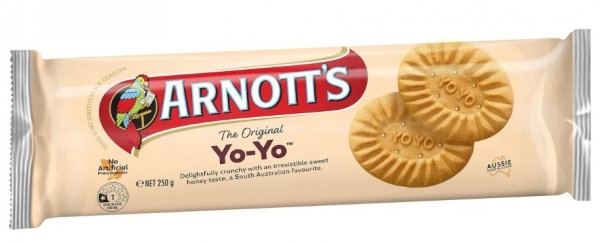 Arnott's Yo-Yo Biscuits 250g