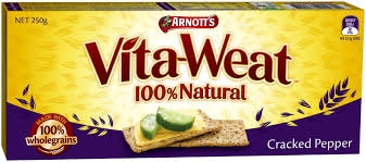Arnott's Vita-Weat Cracked Pepper 250g