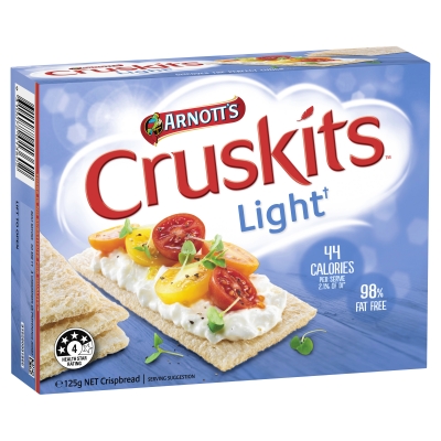 Arnott's Cruskits Light 125g