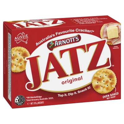 Arnott's Jatz Original Cracker Biscuits 225g