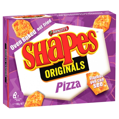 Arnott's Shapes Originals Pizza 190g