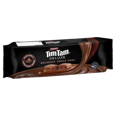 Arnott's Tim Tam Deluxe Decadent Triple Choc 175g