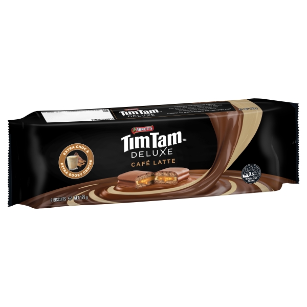 Arnott's Tim Tam Deluxe Cafe Latte 175g
