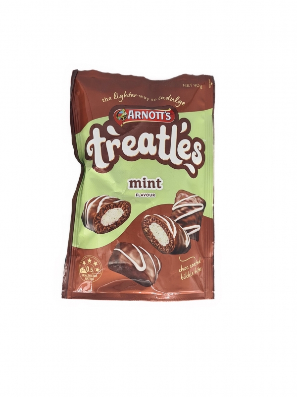 Arnott's Treatles Biscuits Mint 90g