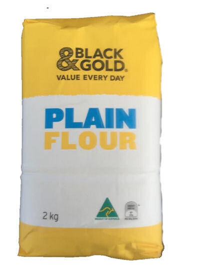 Black & Gold Plain Flour 2kg