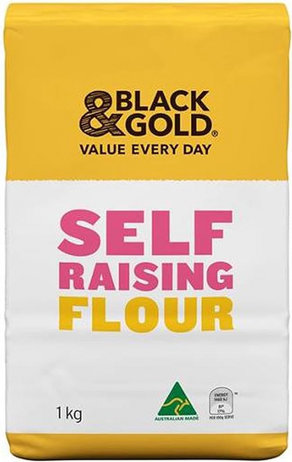 Black & Gold Self Raising Flour 1kg