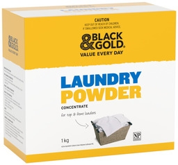 Black & Gold Laundry Powder Concentrate 1kg