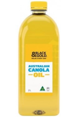 Black & Gold Canola Oil 2lt