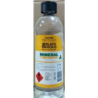 Black & Gold Mineral Turpentine 1lt