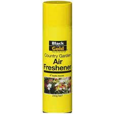 Black & Gold Air Freshener Country Garden 200g