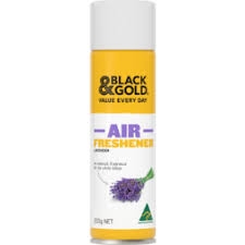 Black & Gold Air Freshener Lavender 200g