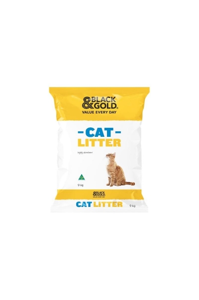 Black & Gold Cat Litter 9kg