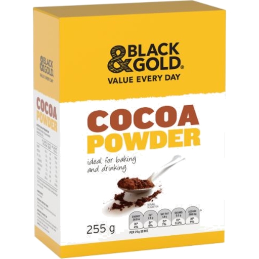Black & Gold Cocoa Powder 255g