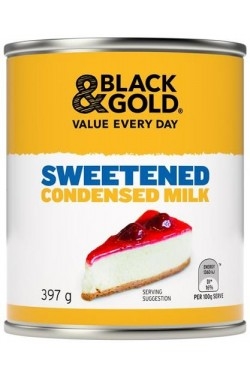 Black & Gold Milk Condensed Sweetened 397g