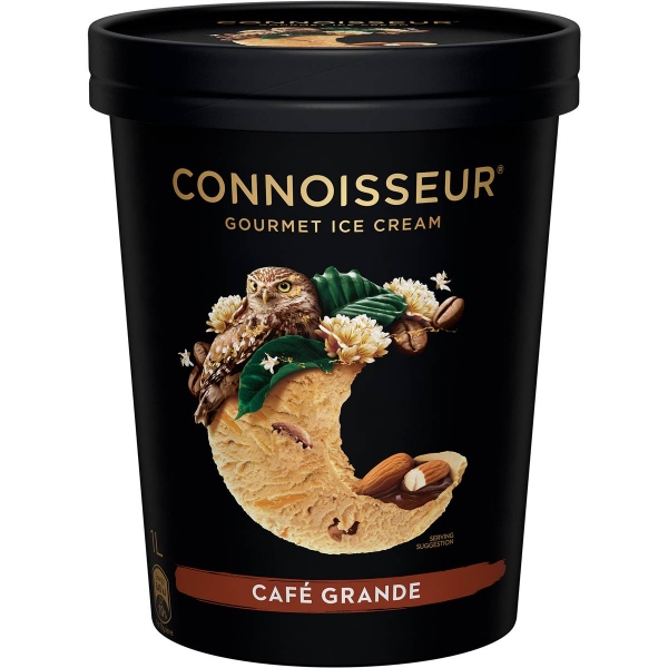 Connoisseur Ice Cream Cafe Grande 1lt