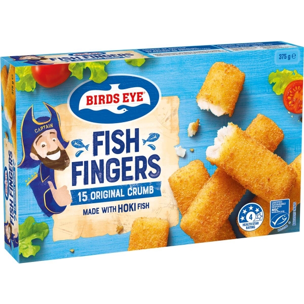 Birds Eye Fish Fingers 15 Pack 375g