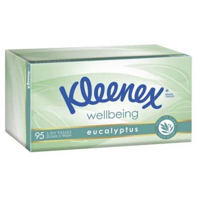 Kleenex Tissues Eucalyptus 95 Pack