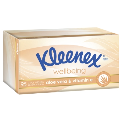 Kleenex Tissues Aloe Vera & Vitamin E 95 Pack
