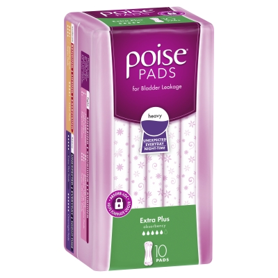 Poise Pads Extra Plus 10 Pack