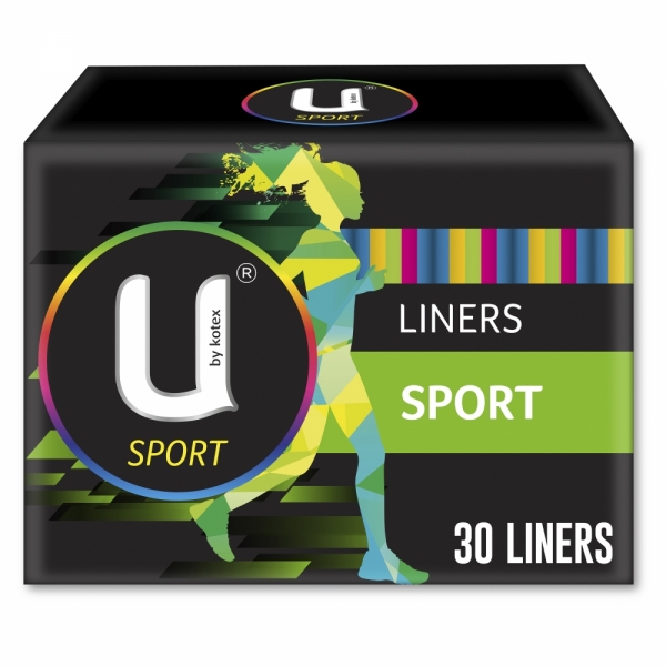 U By Kotex Sport Liners 30 Pack