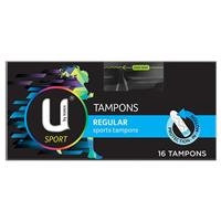 U By Kotex Sports Tampons Regular 16 Pack